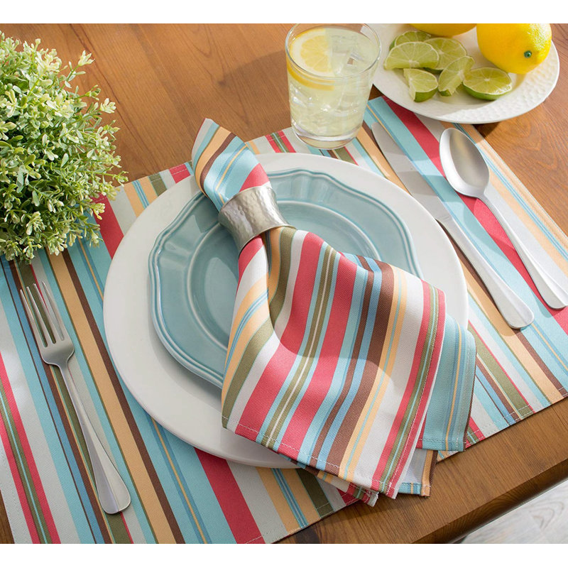 Winston Porter Casa Polyester Floral Square Napkin & Reviews Wayfair